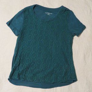 3/$20:  Green Blouse